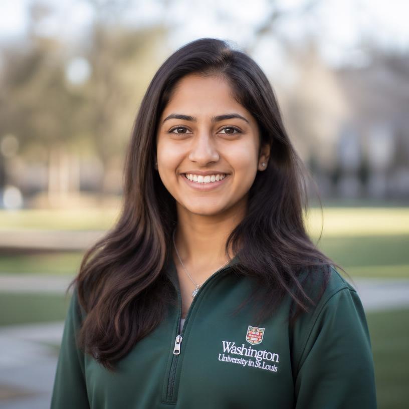 Portrait of Ananya Iyer, USA university student